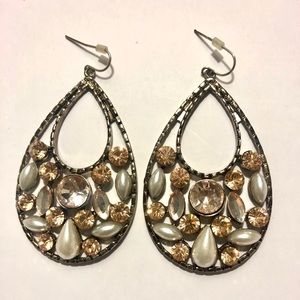 Gem earrings
